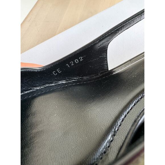givenchy BLACK classic  G CUBE SLINGBACK PUMP size 35 - Picture 13 of 15